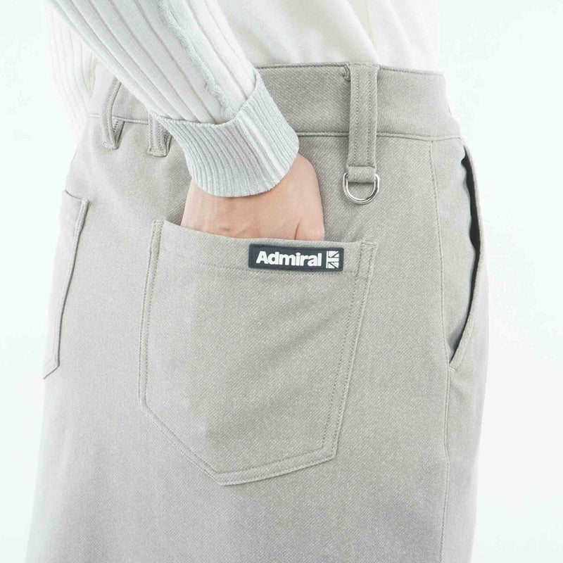 [アドミラル ゴルフ] Admiral GOLF レディース ハイテンション 裏起毛 タイトスカート ADLA674 グレー　詳細7