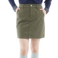[アドミラル ゴルフ] Admiral GOLF レディース ハイテンション 裏起毛 タイトスカート ADLA674 カーキ　詳細