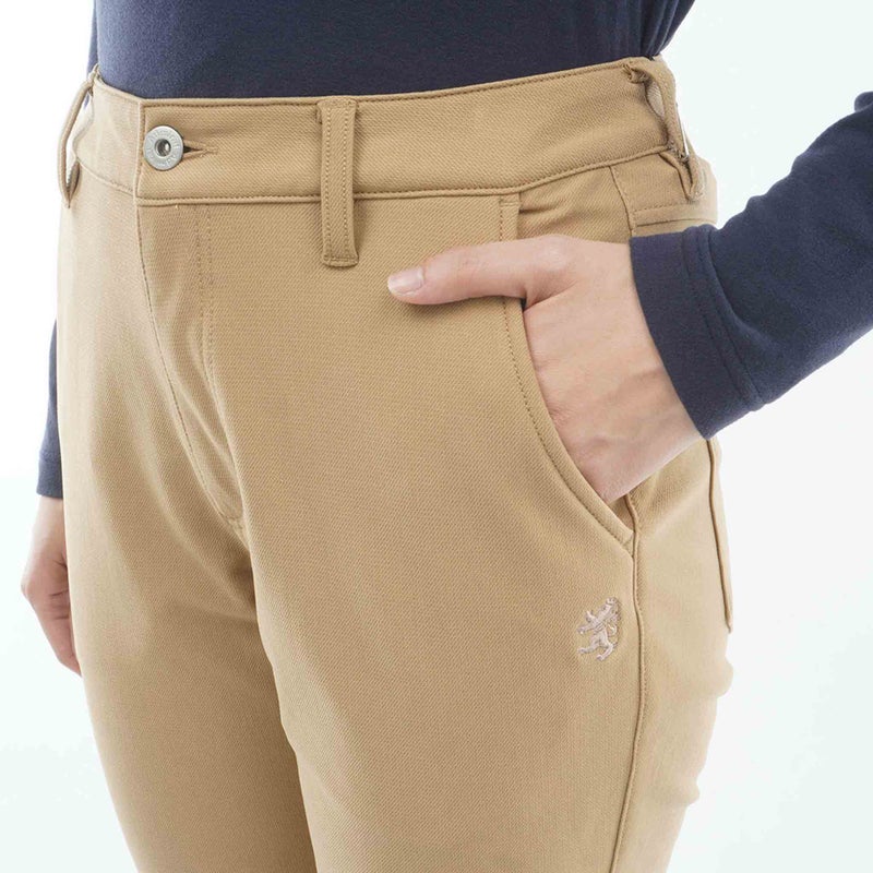 [アドミラル ゴルフ] Admiral GOLF レディース ハイテンション 裏起毛 ロングパンツ ADLA675 ベージュ　詳細5