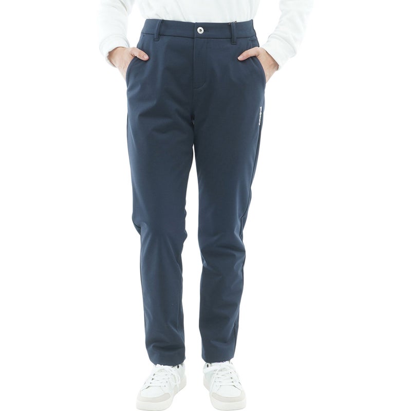 [アドミラル ゴルフ]Admiral GOLF レディース 防風 裏起毛 ロングパンツ ADLA676 ネイビー　詳細