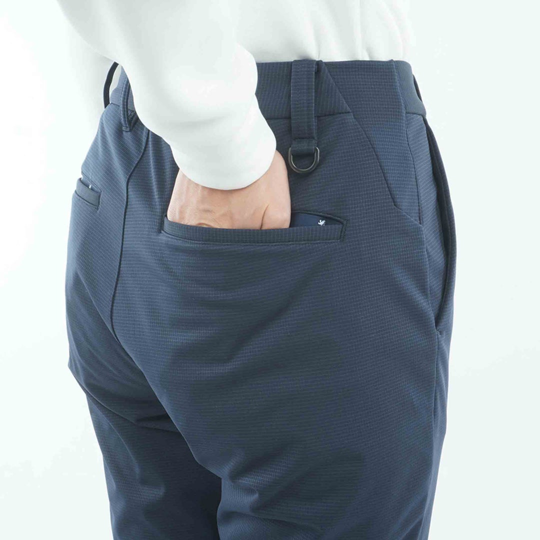 [アドミラル ゴルフ]Admiral GOLF レディース 防風 裏起毛 ロングパンツ ADLA676 ネイビー　詳細6