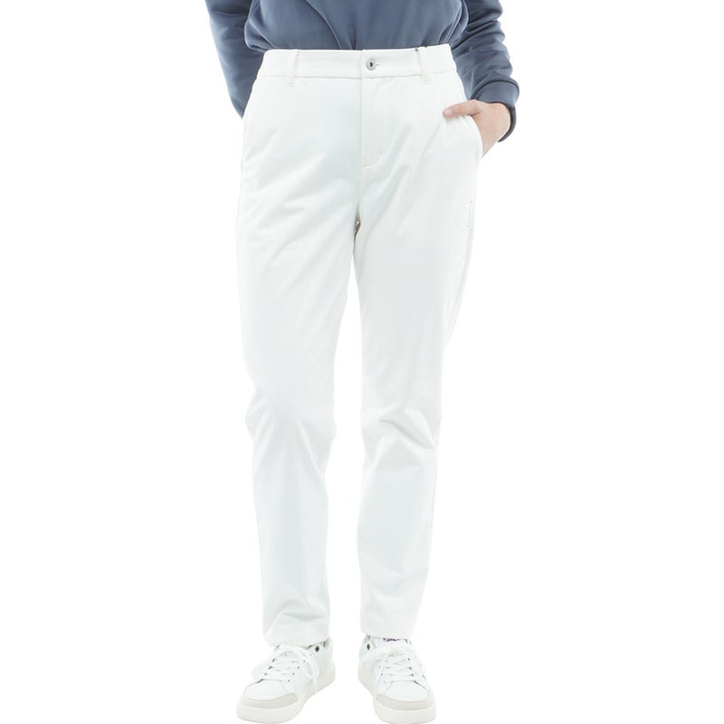 [アドミラル ゴルフ]Admiral GOLF レディース 防風 裏起毛 ロングパンツ ADLA676 オフホワイト　詳細