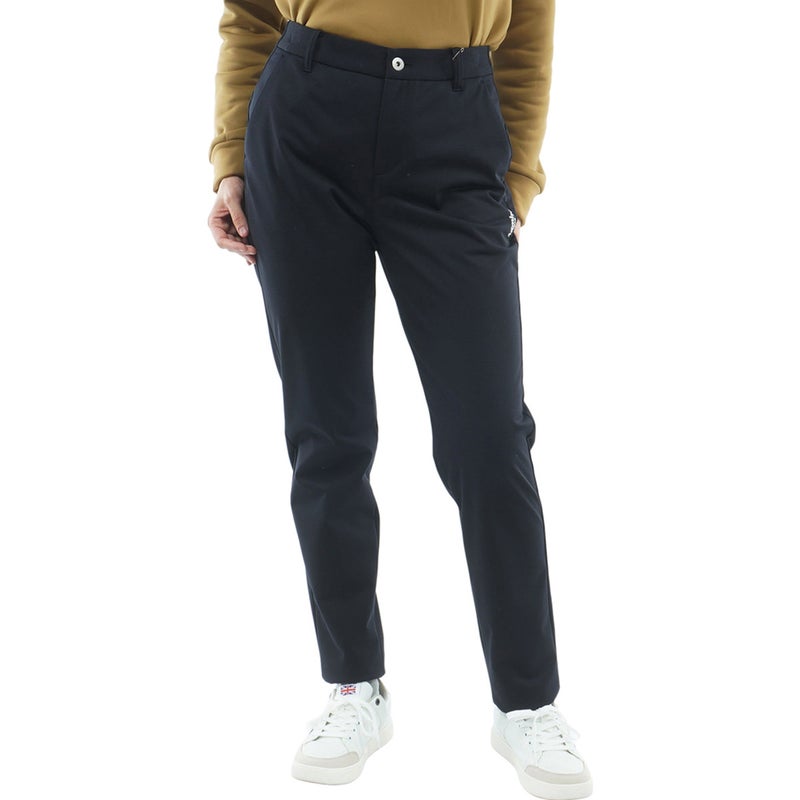 [アドミラル ゴルフ]Admiral GOLF レディース 防風 裏起毛 ロングパンツ ADLA676 ブラック　詳細