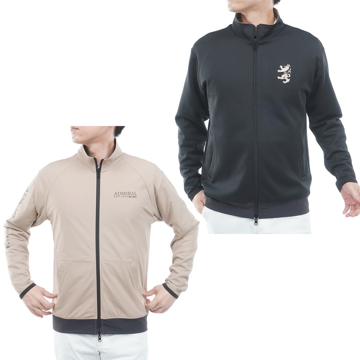 [アドミラル ゴルフ]　Admiral GOLF　メンズ リバーシブルジャケット　サンドベージュ