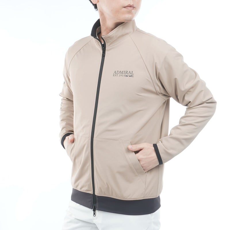 [アドミラル ゴルフ]　Admiral GOLF　メンズ リバーシブルジャケット　サンドベージュ　詳細2