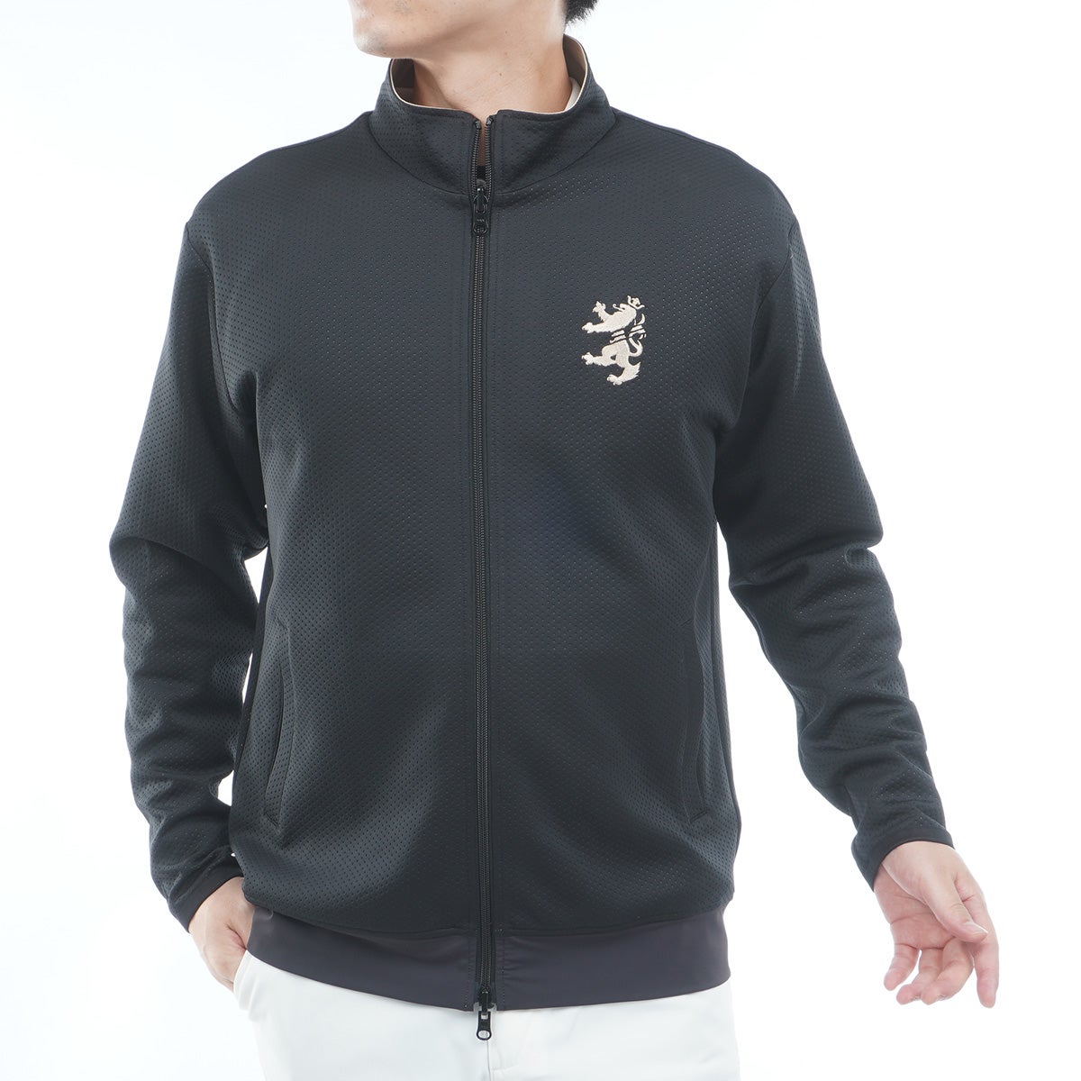 [アドミラル ゴルフ]　Admiral GOLF　メンズ リバーシブルジャケット　サンドベージュ　詳細4