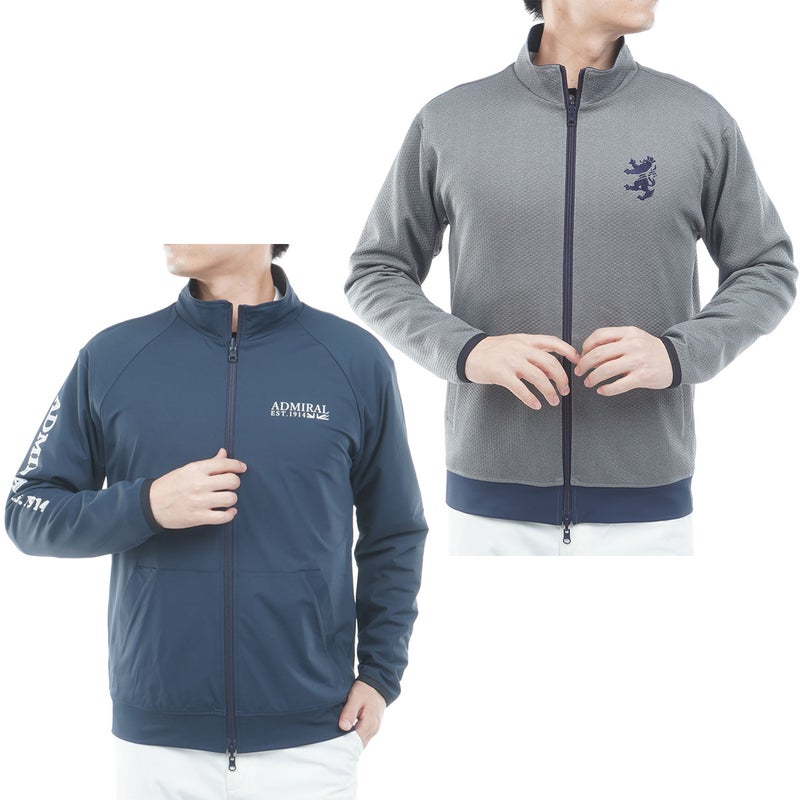 [アドミラル ゴルフ]　Admiral GOLF　メンズ リバーシブルジャケット　ネイビー