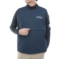 [アドミラル ゴルフ] Admiral GOLF メンズ 撥水 クルーネック ウィンドベスト ネイビー