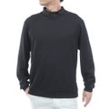 [アドミラル ゴルフ] Admiral GOLF メンズ ワッフル 長袖モックネックシャツ ADMA654 ブラック　詳細