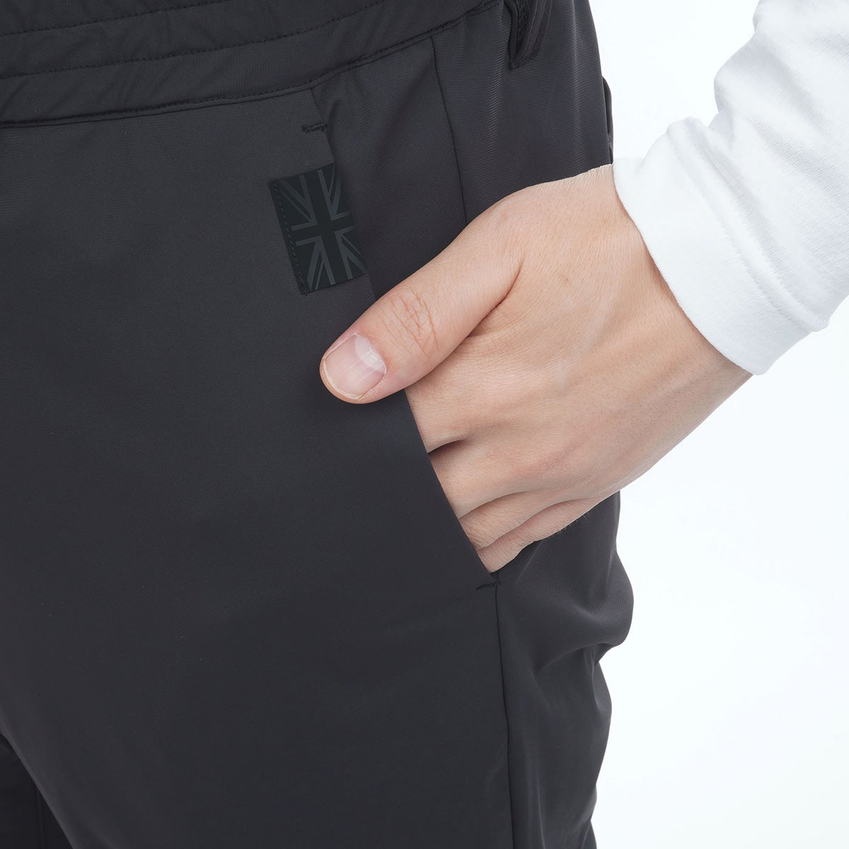 [アドミラル ゴルフ]　Admiral GOLF　メンズ 撥水ストレッチ トラックパンツ　ブラック　詳細5