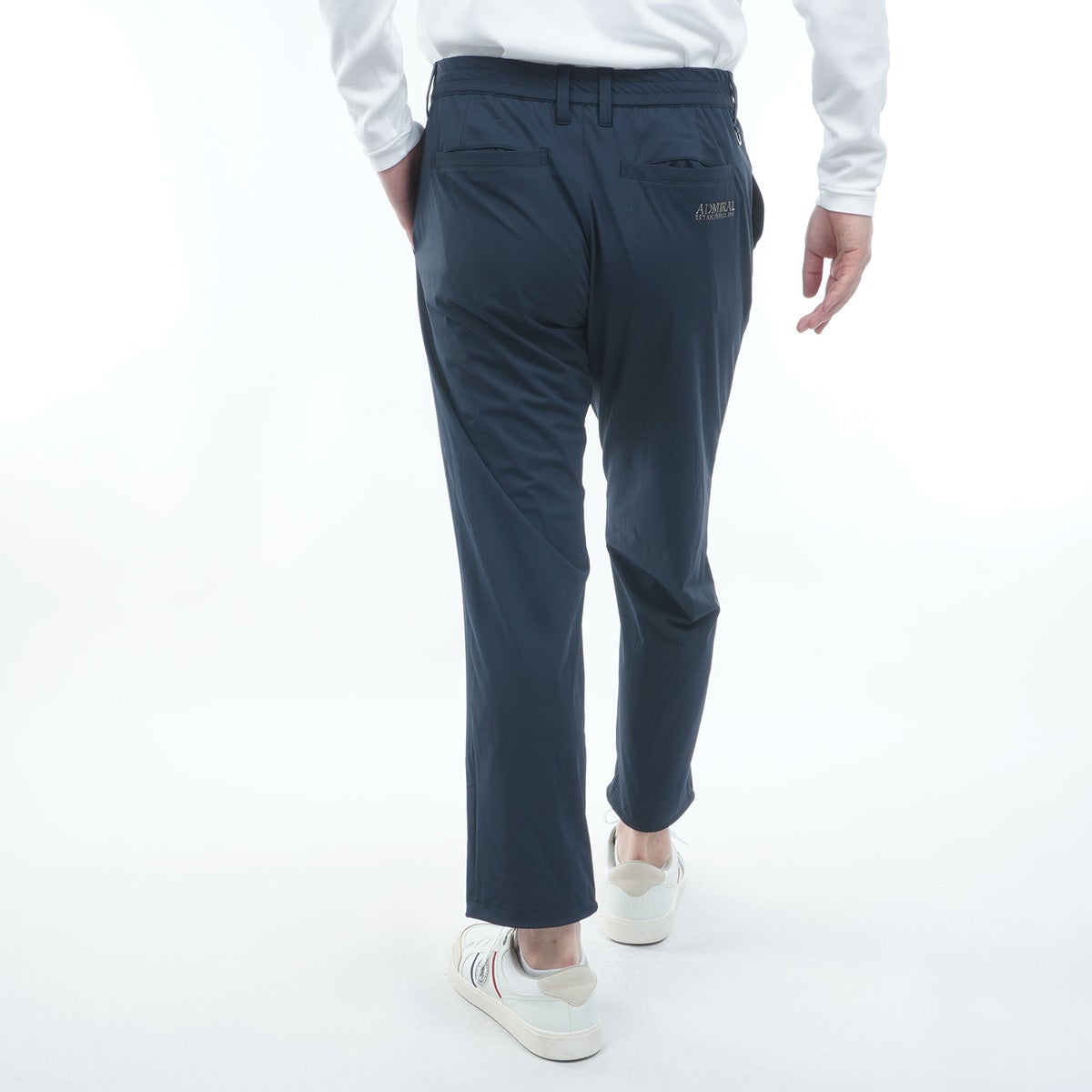 [アドミラル ゴルフ]　Admiral GOLF　メンズ 撥水ストレッチ トラックパンツ　ネイビー　詳細2