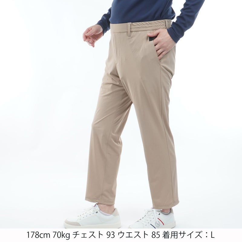 [アドミラル ゴルフ]　Admiral GOLF　メンズ 撥水ストレッチ トラックパンツ　サンドベージュ　詳細1