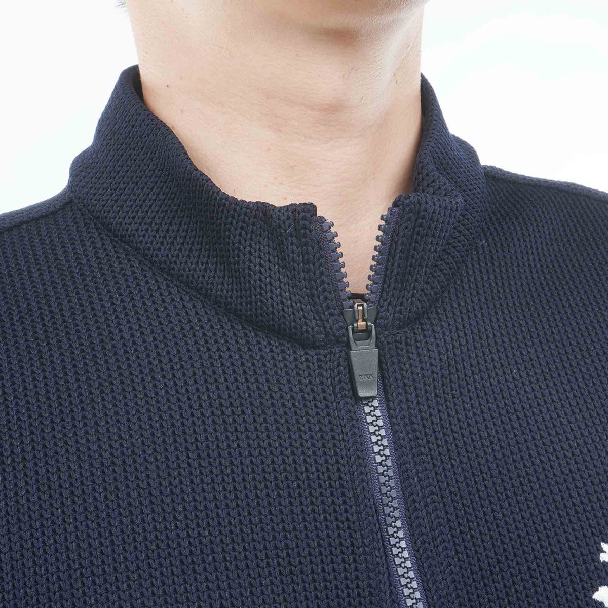 [アドミラル ゴルフ]　Admiral GOLF　メンズ ニットライク トラックジャケット　ネイビー　詳細7