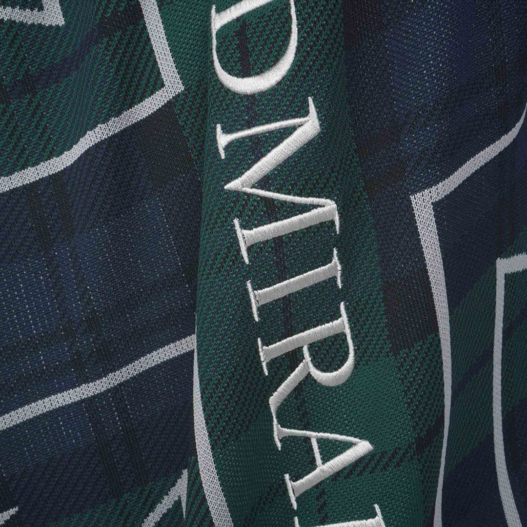 [アドミラル ゴルフ] Admiral GOLF メンズ UJ クルーネックセーター ADMA659 ネイビー×グリーン　詳細8