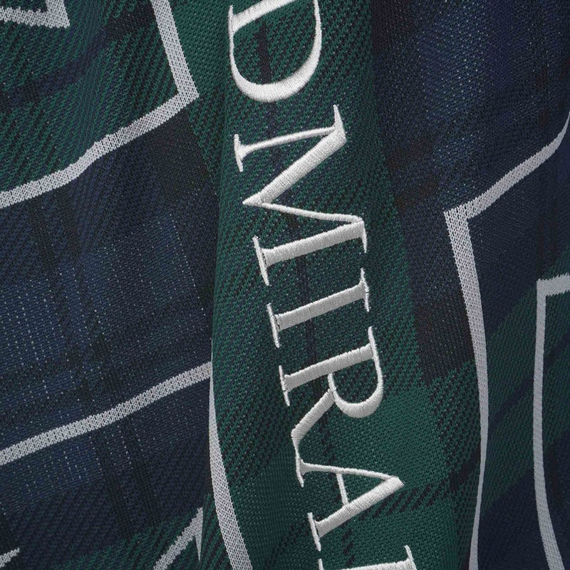[アドミラル ゴルフ] Admiral GOLF メンズ UJ クルーネックセーター ADMA659 ネイビー×グリーン　詳細8