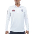 [アドミラル ゴルフ] Admiral GOLF メンズ フラッグ 長袖シャツ ADMA661 ホワイト　詳細