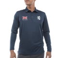 [アドミラル ゴルフ] Admiral GOLF メンズ フラッグ 長袖シャツ ADMA661 ネイビー　詳細