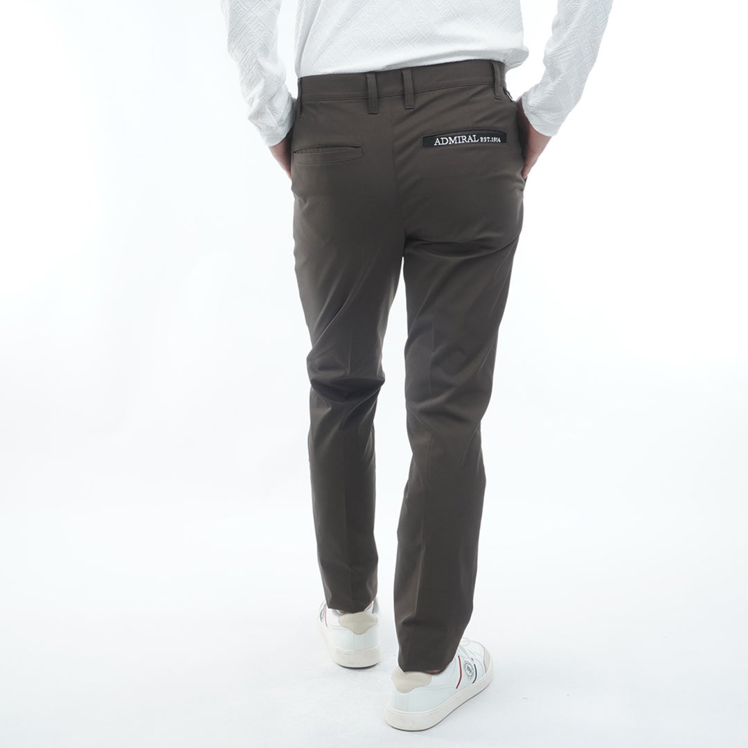  [アドミラル ゴルフ]　Admiral GOLF　メンズ 4WAYストレッチ テーパードパンツ  ADMA663 ブラウン　詳細2