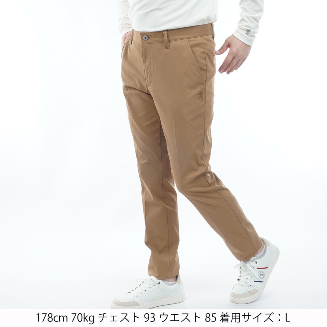  [アドミラル ゴルフ]　Admiral GOLF　メンズ 4WAYストレッチ テーパードパンツ  ADMA663 ベージュ　詳細1