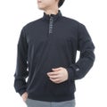 [アドミラル ゴルフ]　Admiral GOLF　メンズ 防風 ハーフジップ プルオーバー　ADMA666　ブラック　詳細