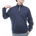 [アドミラル ゴルフ]　Admiral GOLF　メンズ 防風 ハーフジップ プルオーバー　ADMA666　ネイビー　詳細