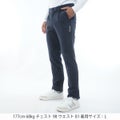  [アドミラル ゴルフ]メンズ ストライプ ワンタック ストレートパンツ　ADMA672　ネイビー　詳細3