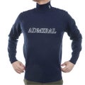 [アドミラル ゴルフ]　Admiral GOLF　メンズ ダイヤケーブル ハイネックセーター　ADMA677　ネイビー　詳細