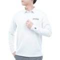 [アドミラル ゴルフ] Admiral GOLF メンズ 速ポカ 長袖シャツ ADMA678 ホワイト　詳細