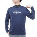 [アドミラル ゴルフ] Admiral GOLF メンズ 速ポカ モックネックシャツ ADMA679 ネイビー　詳細