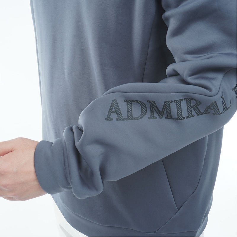 [アドミラル ゴルフ]Admiral GOLF メンズ カルイシ モックネックスウェット ADMA681 グレー　詳細5