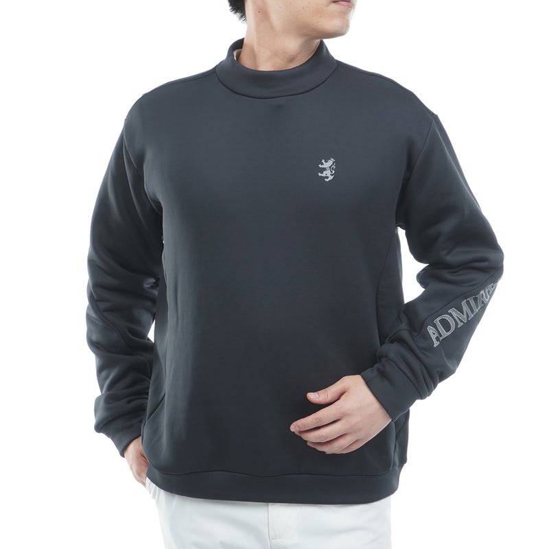 [アドミラル ゴルフ]Admiral GOLF メンズ カルイシ モックネックスウェット ADMA681 ブラック　詳細