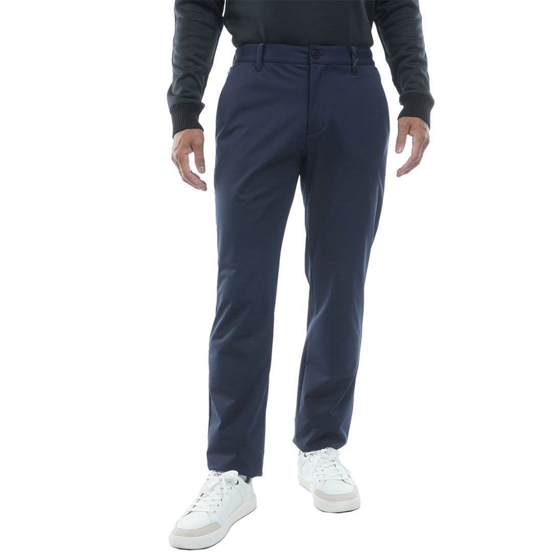 [アドミラル ゴルフ]Admiral GOLF メンズ 防風 裏起毛 ストレートパンツ ADMA683 ネイビー　詳細