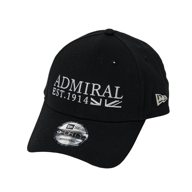 [アドミラル ゴルフ] Admiral GOLF　ユニセックス キャップニューエラコラボ トラッド　ブラック