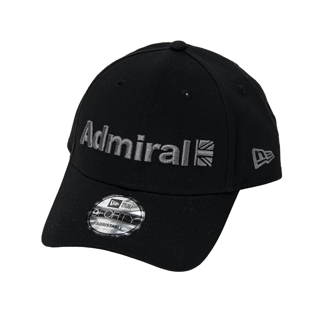 [アドミラル ゴルフ] Admiral GOLF ユニセックス キャップニューエラコラボ ベーシック　ブラック