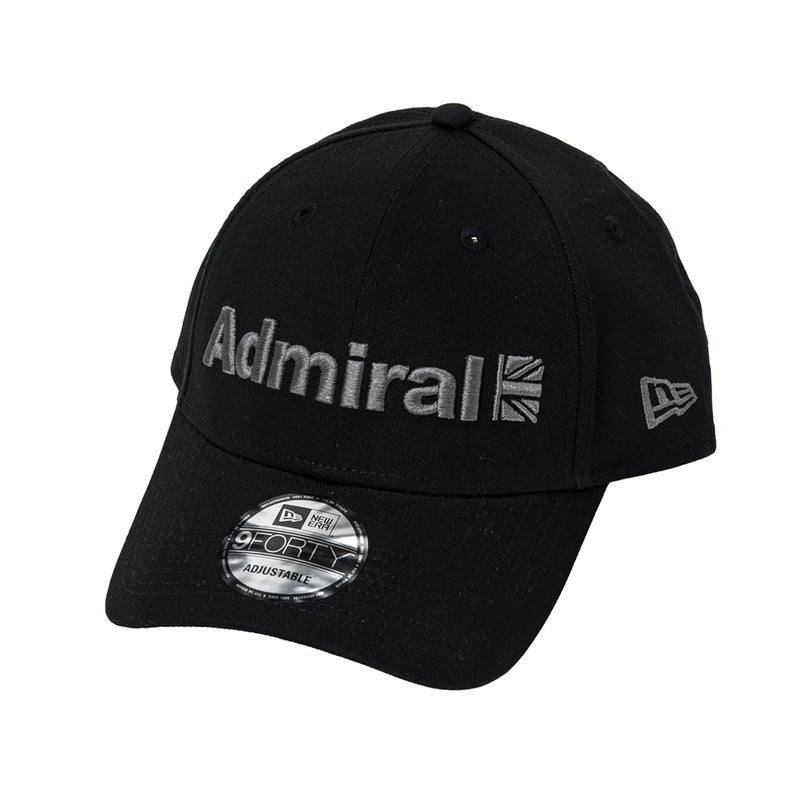[アドミラル ゴルフ] Admiral GOLF ユニセックス キャップニューエラコラボ ベーシック　ブラック