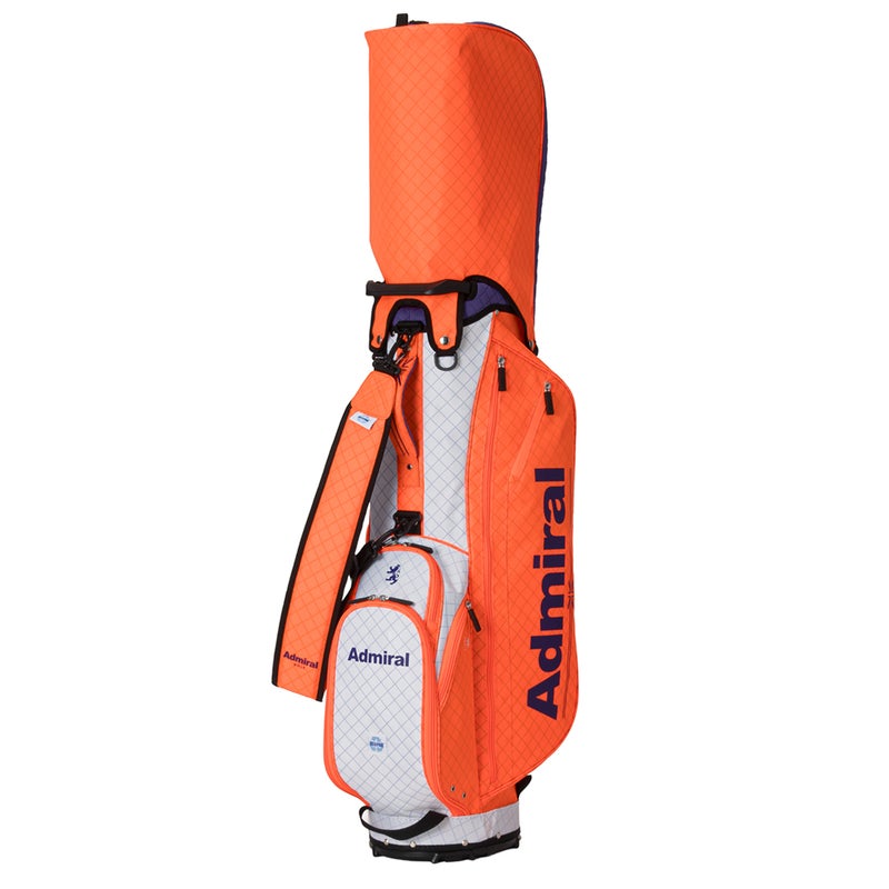 [アドミラル ゴルフ]　Admiral GOLF　ユニセックス スタンドキャディバッグECOPAK　オレンジ