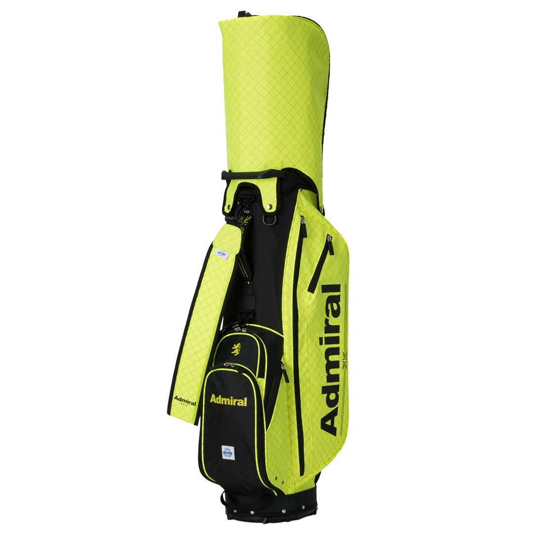 [アドミラル ゴルフ]　Admiral GOLF　ユニセックス スタンドキャディバッグECOPAK　イエロー