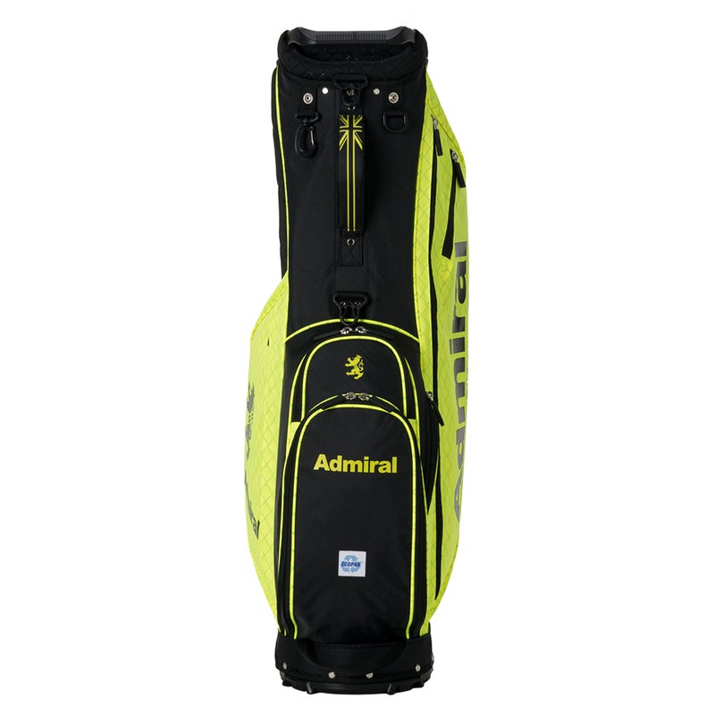 [アドミラル ゴルフ]　Admiral GOLF　ユニセックス スタンドキャディバッグECOPAK　イエロー　詳細2