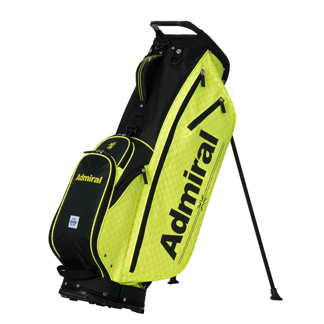 [アドミラル ゴルフ]　Admiral GOLF　ユニセックス スタンドキャディバッグECOPAK　イエロー　詳細6