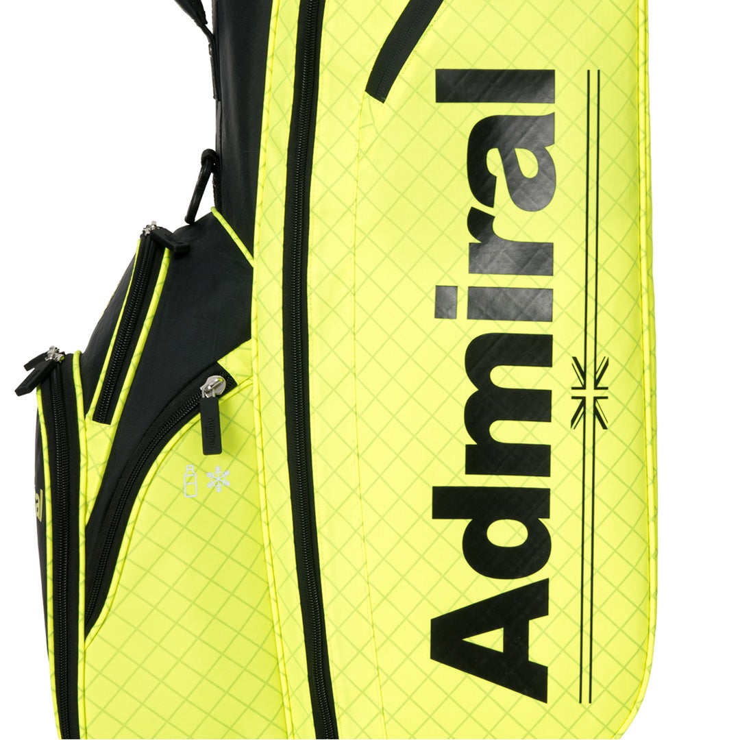 [アドミラル ゴルフ]　Admiral GOLF　ユニセックス スタンドキャディバッグECOPAK　イエロー　詳細9
