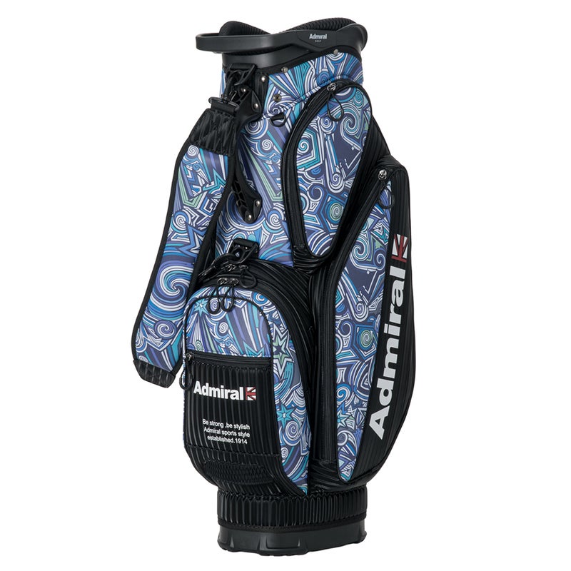 [アドミラル ゴルフ]　Admiral GOLF　ユニセックス カートキャディバッグダズル　ブルー　詳細1