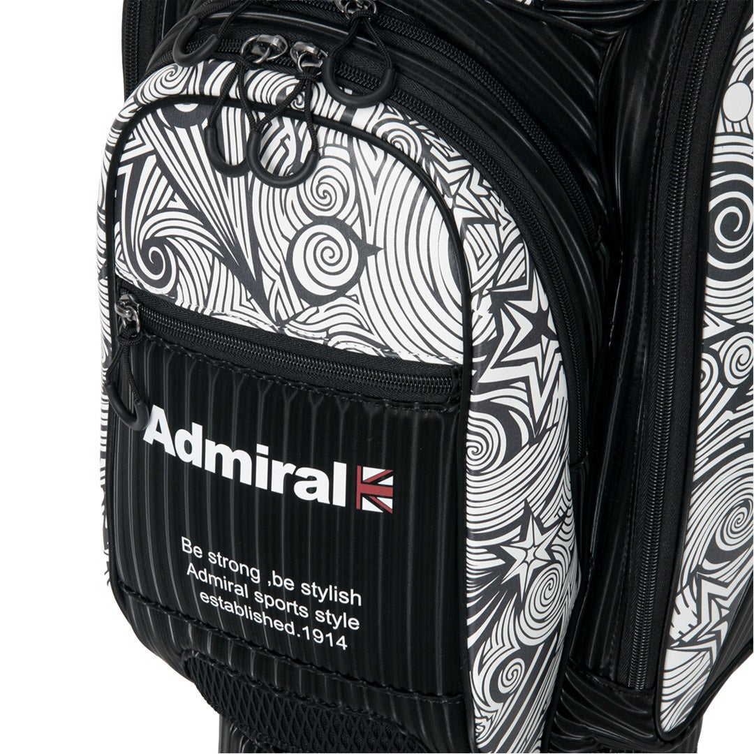 [アドミラル ゴルフ]　Admiral GOLF　ユニセックス カートキャディバッグダズル　ピンク　詳細6