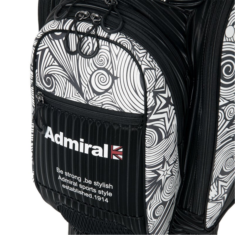 [アドミラル ゴルフ]　Admiral GOLF　ユニセックス カートキャディバッグダズル　ピンク　詳細6