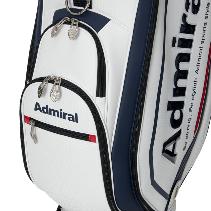 [アドミラル ゴルフ] Admiral GOLF ユニセックス カートキャディバッグスタンダード ホワイト　詳細6