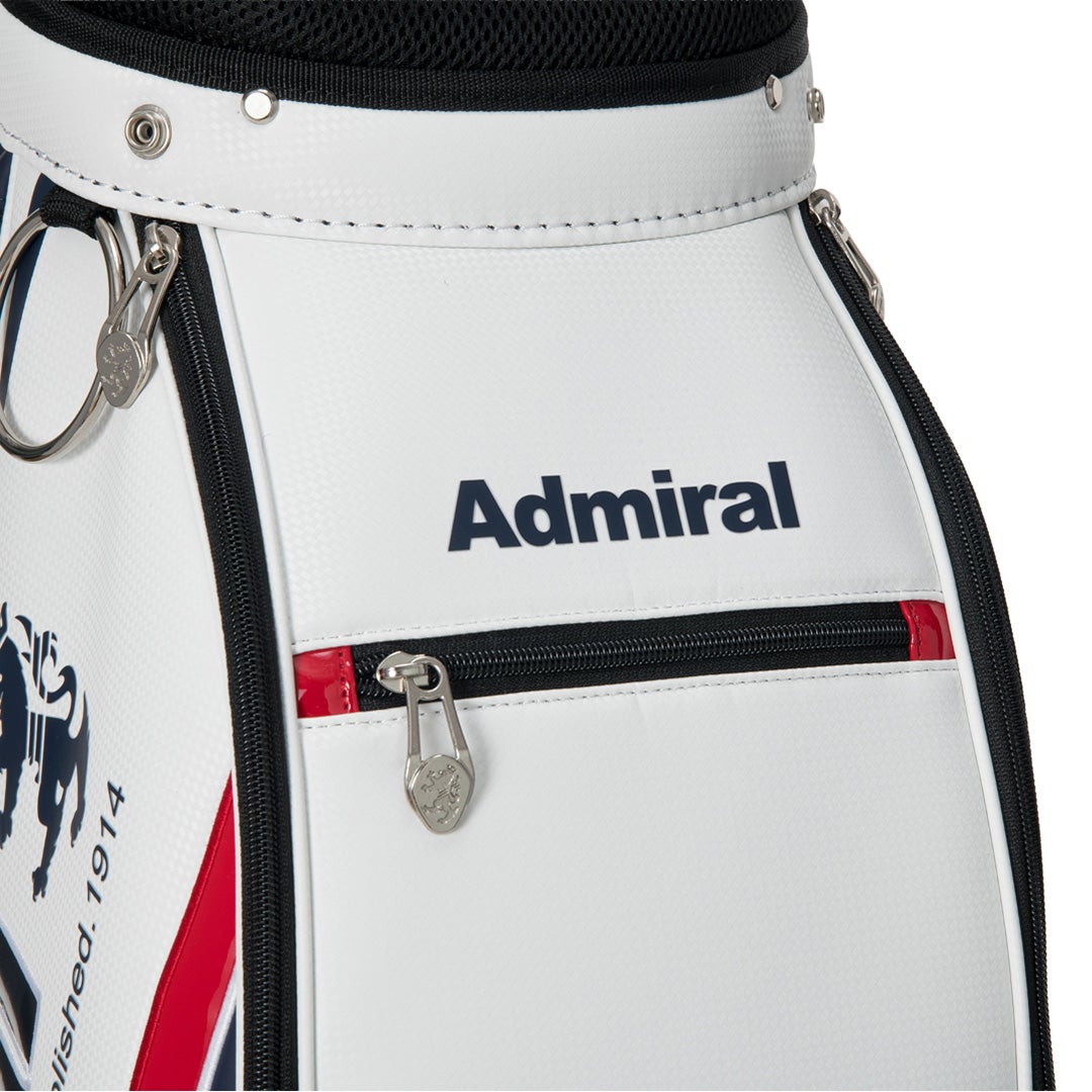 [アドミラル ゴルフ] Admiral GOLF ユニセックス カートキャディバッグスタンダード ホワイト　詳細10