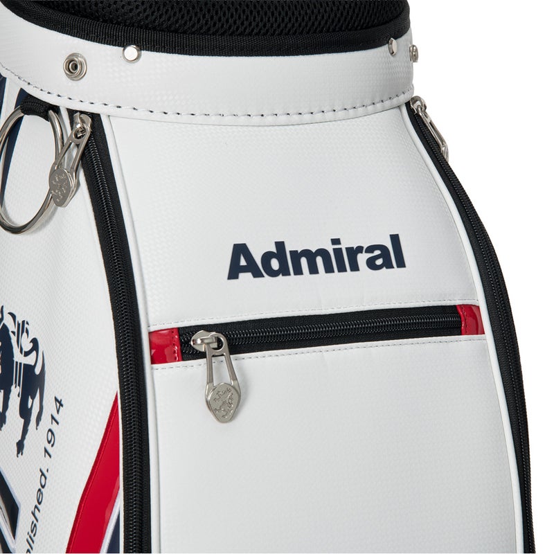 [アドミラル ゴルフ] Admiral GOLF ユニセックス カートキャディバッグスタンダード ホワイト　詳細10