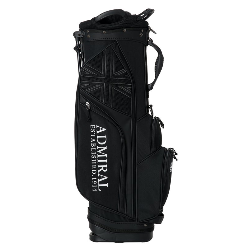  [アドミラル ゴルフ]　Admiral GOLF　ユニセックス スタンドキャディバッグトラッド　ブラック　詳細2