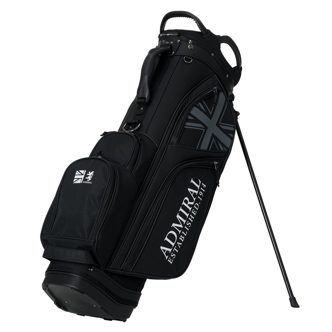  [アドミラル ゴルフ]　Admiral GOLF　ユニセックス スタンドキャディバッグトラッド　ブラック　詳細5