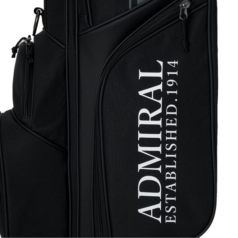  [アドミラル ゴルフ]　Admiral GOLF　ユニセックス スタンドキャディバッグトラッド　ブラック　詳細9