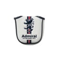 [アドミラル ゴルフ]　Admiral GOLF　ユニセックス パターカバー マレットランパント　ホワイト